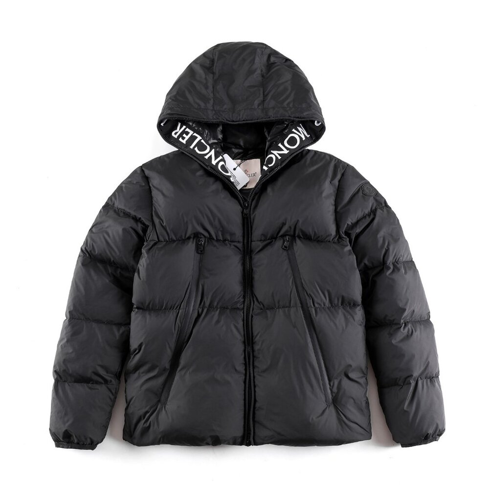 Moncler Black Short Down Jacket